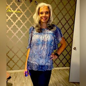 Sonoma Medium sheer top
